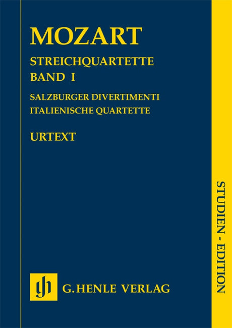 Mozart: String Quartets - Volume 1 (Salzburg Divertimenti & Italian Quartets)