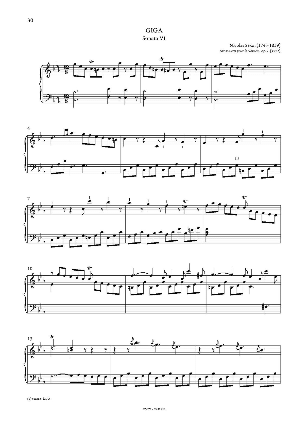 Anthology of French Baroque Music - Harpsichord - Volume 3