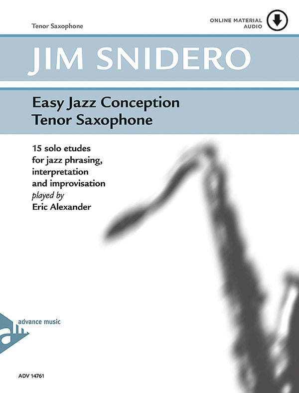 Easy Jazz Conception: Tenor Saxophone