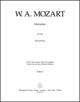 Mozart: Overture to Idomeneo, K. 366