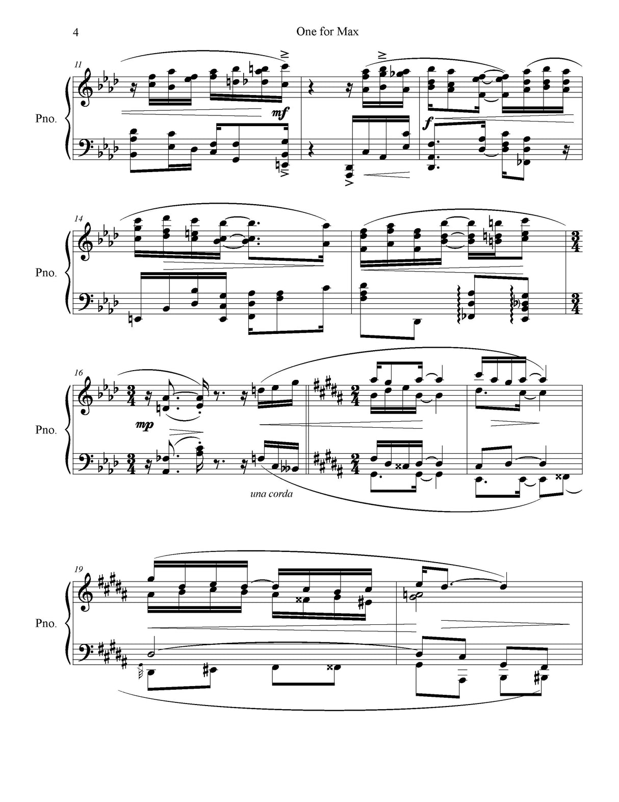 Davidson: One for Max