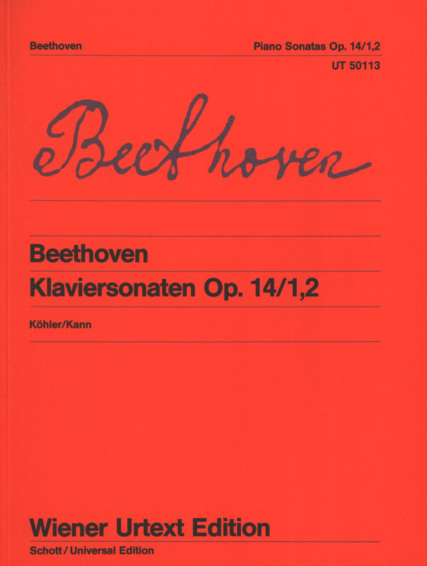 Beethoven: Piano Sonatas, Op. 14