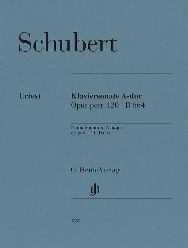 Schubert: Piano Sonata in A Major, Op. posth. 120, D 664