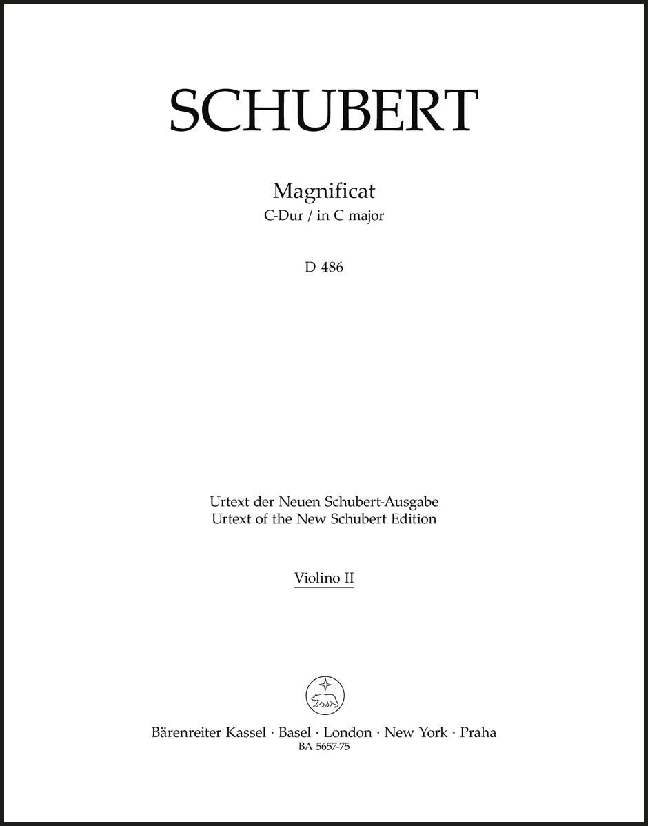 Schubert: Magnificat in C Major, D 486 – Ficks Music