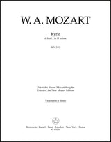 Mozart: Kyrie in D Minor, K. 341 (368a)