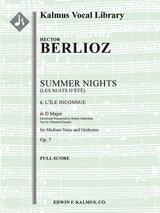 Berlioz: L'isle Inconnue, Op. 7, No. 6 (transposed in D Major)