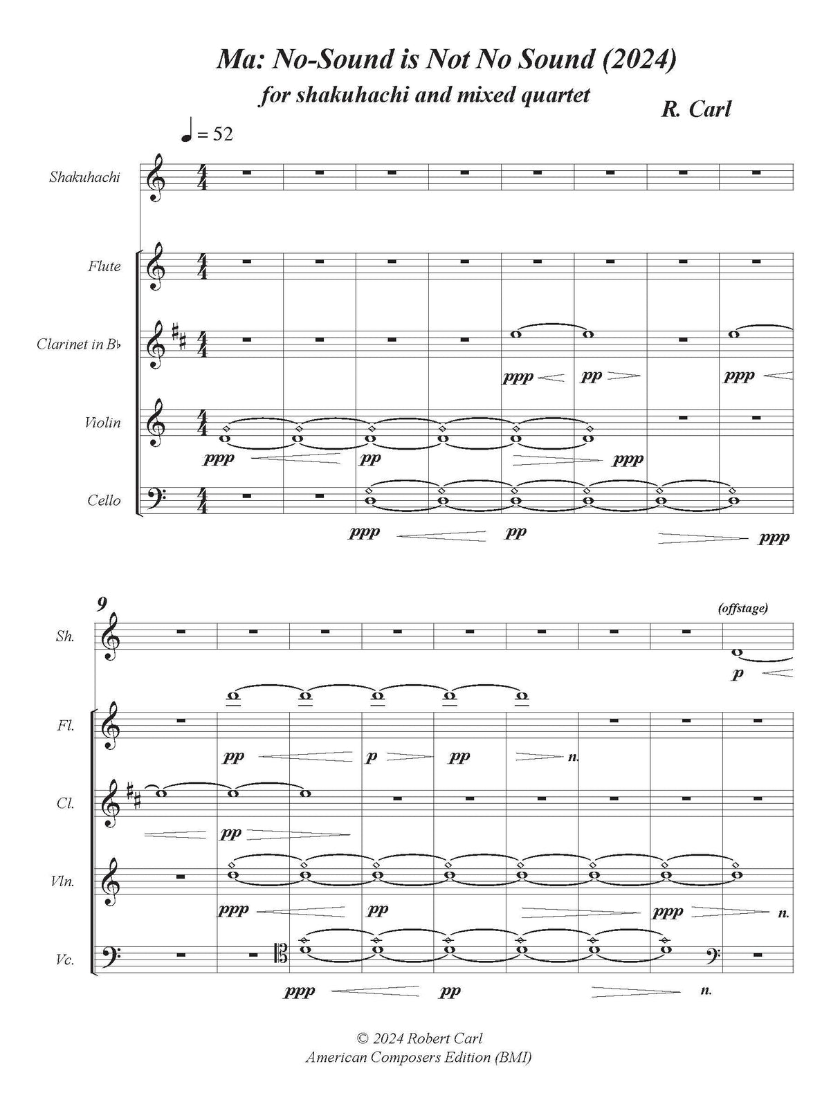 Carl: MA: No-Sound Is Not No Sound