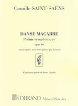 Saint-Saëns: Danse Macabre, Op. 40 (arr. for 2 pianos)