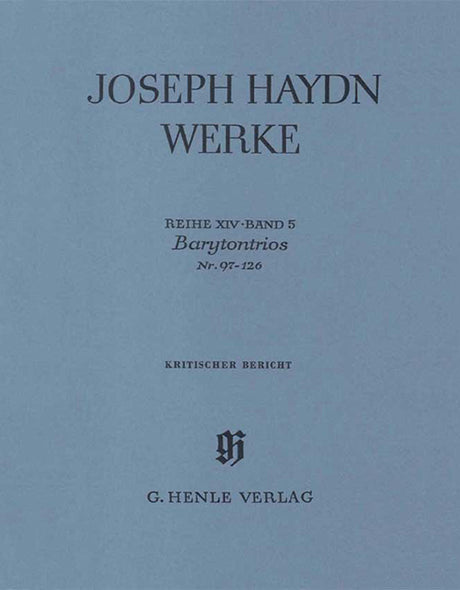 Haydn: Barytone Trios, Nos. 97-126