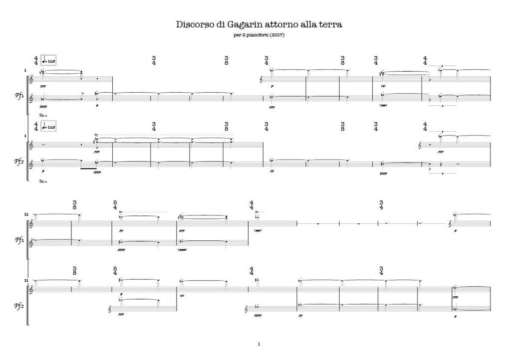 Lanza: Discorso di Gagarin intorno alla Terra
