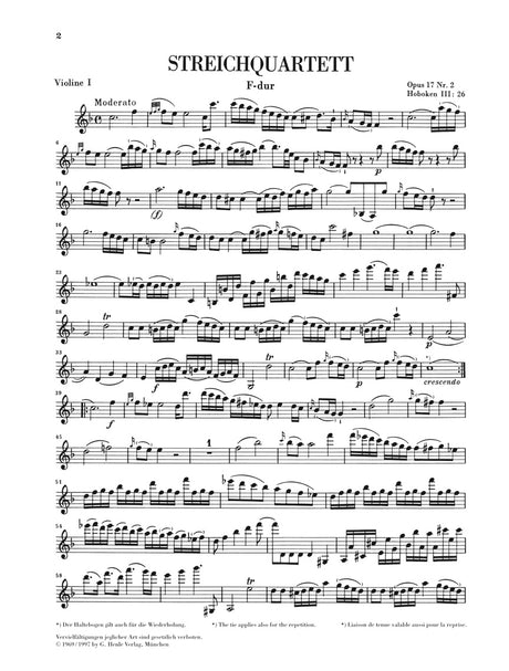 Haydn: String Quartets - Volume 3 (Op. 17)