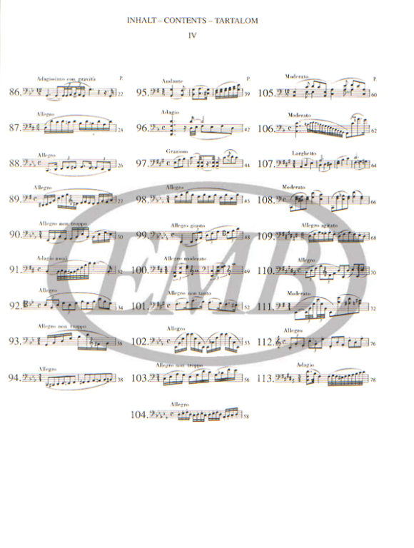 Dotzauer: 113 Cello Exercises - Volume 4 (Nos. 86-113)