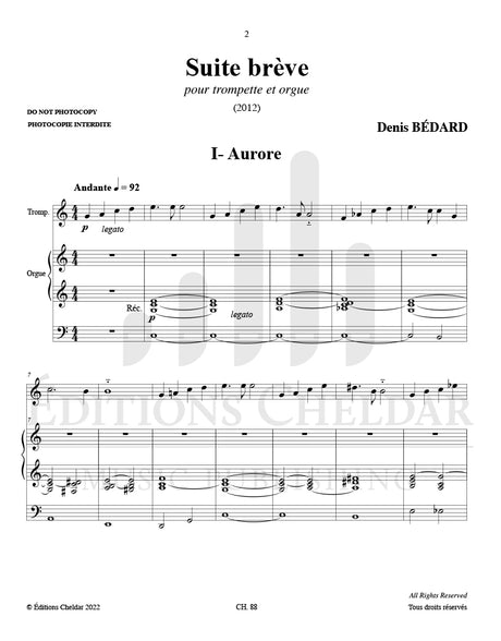 Bédard: Suite brève