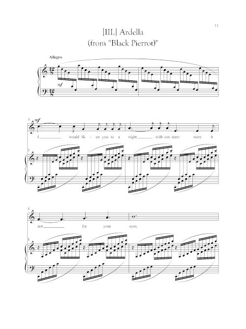 Price: Four Songs from The Weary Blues