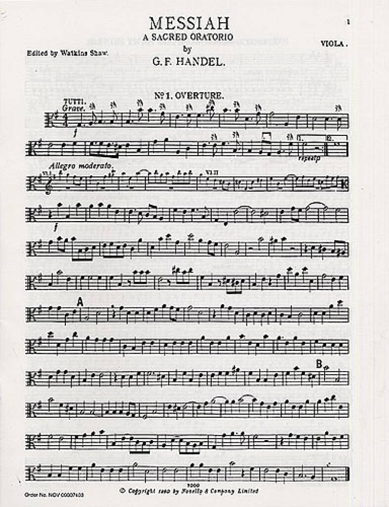 Handel: Messiah, HWV 56 – Ficks Music