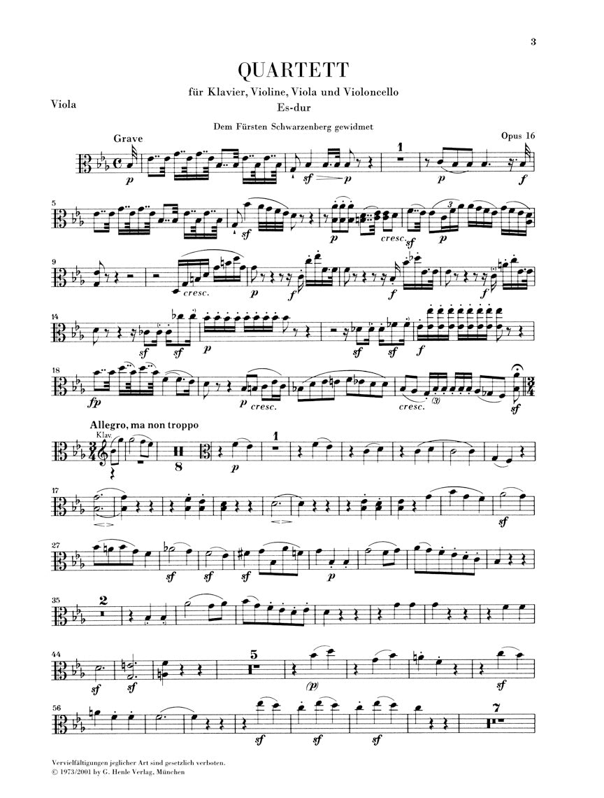 Beethoven: Piano Quartets