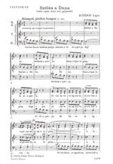 Bárdos: Széles a Duna (Version for Mixed Choir)