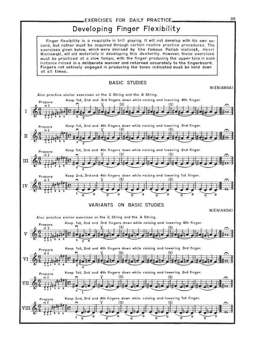 Preparing for Kreutzer - Volume 1