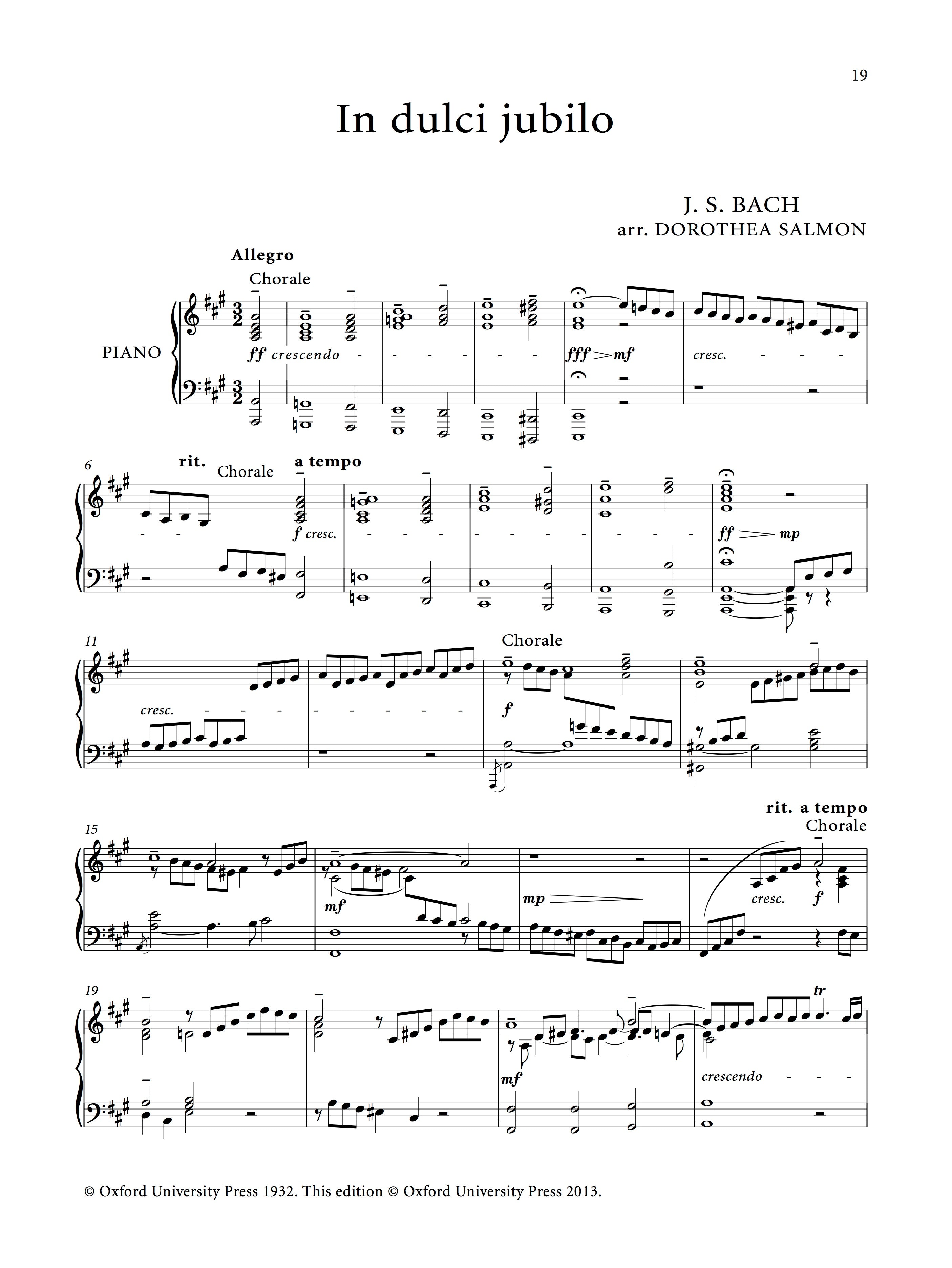 Bach Transcriptions for Piano – Ficks Music