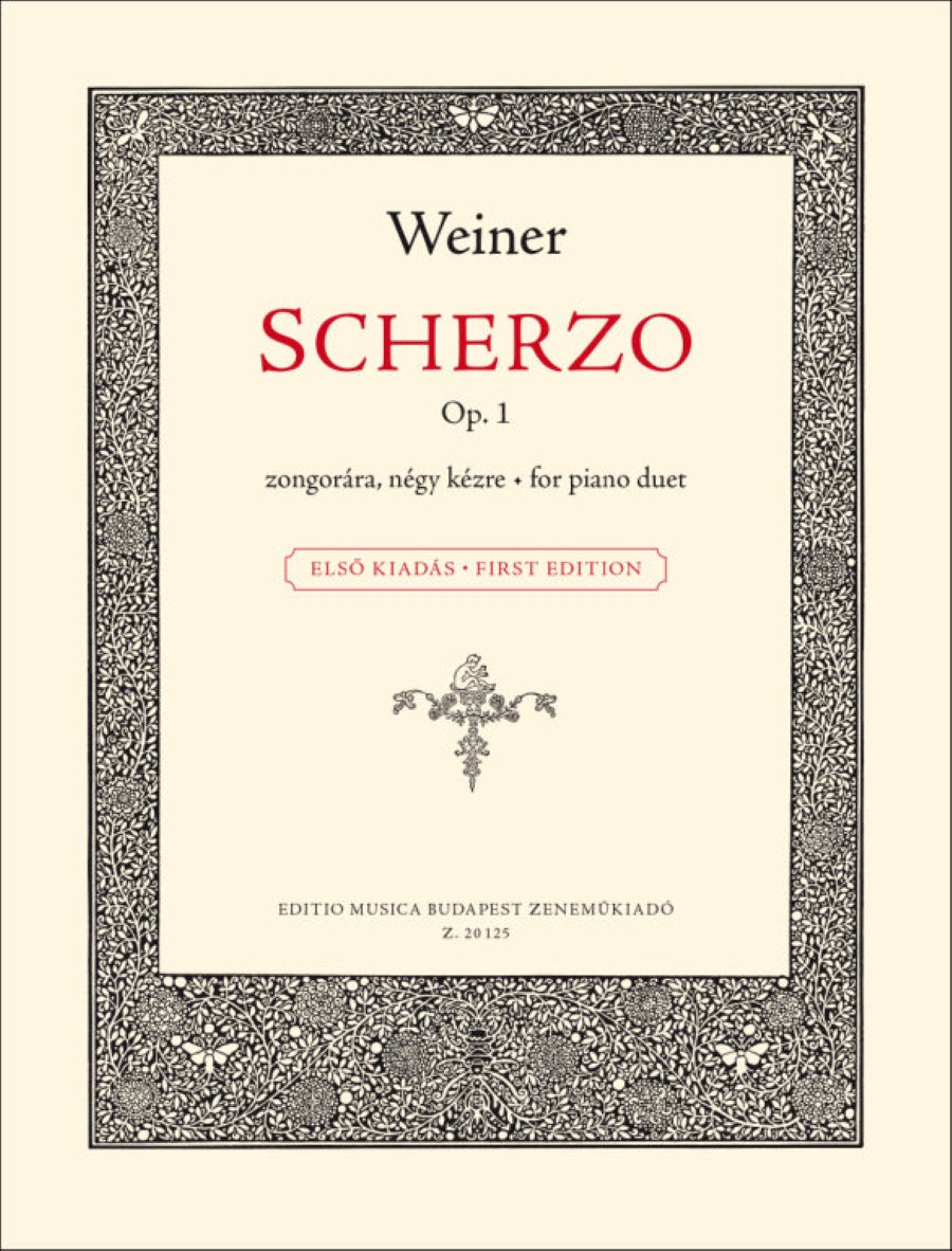 Weiner: Scherzo, Op. 1