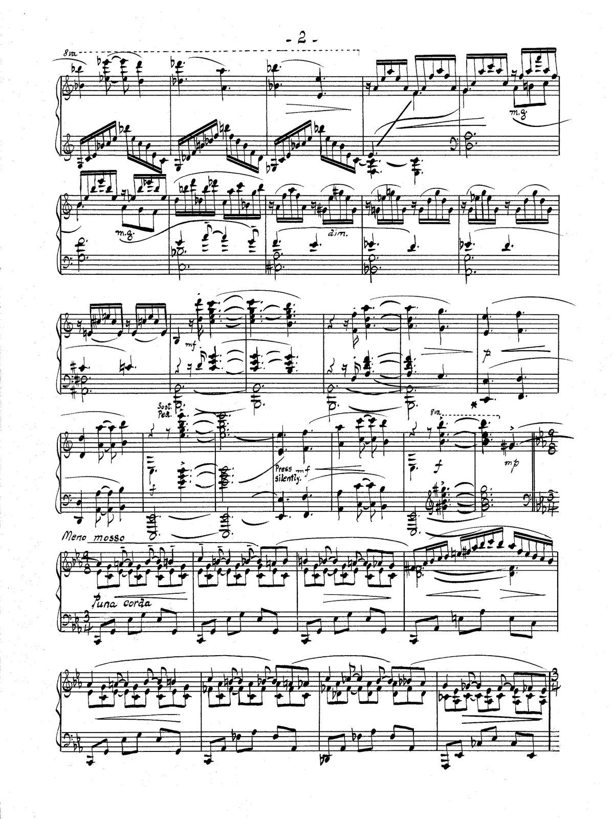 I. Fischer: Ariadne Abandoned (Version for Solo Piano)