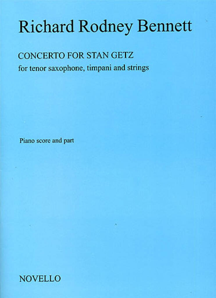 Bennett: Concerto for Stan Getz