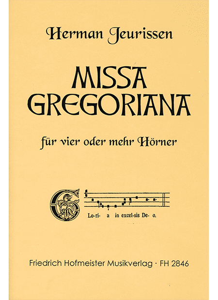 Jeurissen: Missa Gregoriana