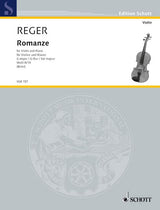 Reger: Romance in G Major, WoO II/10