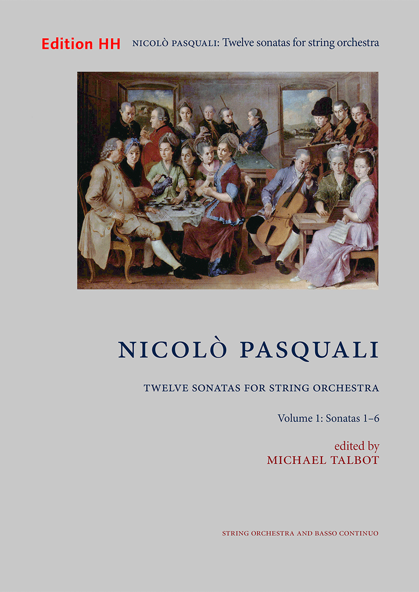 Pasquali: 12 Sonatas for String Orchestra - Volume 1