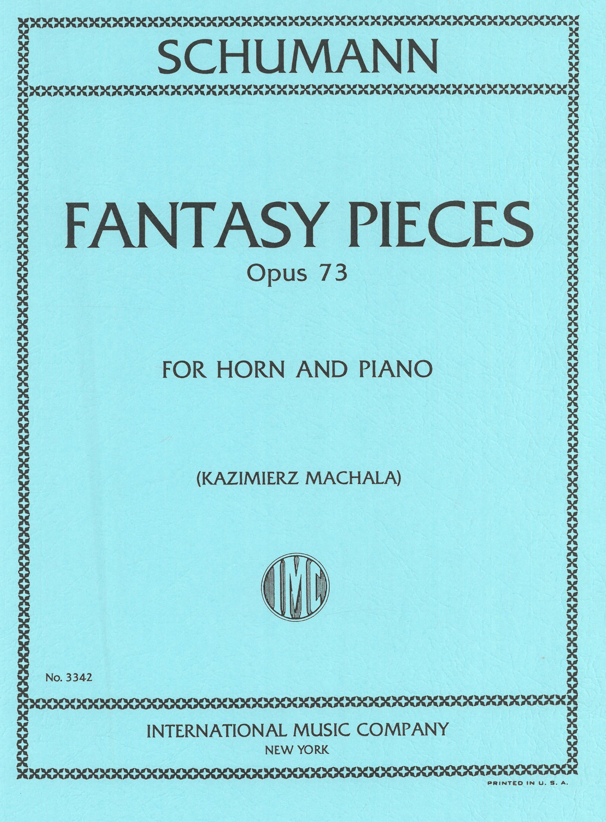 Schumann: Fantasy Pieces, Op. 73 (arr. for horn & piano)