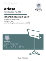 Bach: Arioso from Cantata No. 156 (arr. for cello & piano)