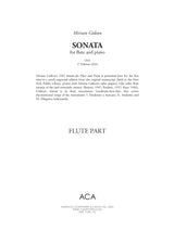Gideon: Flute Sonata