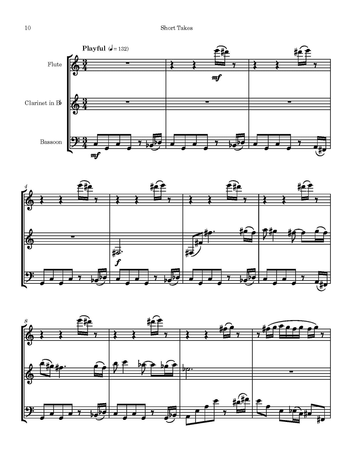 Zuckerman: Short Takes