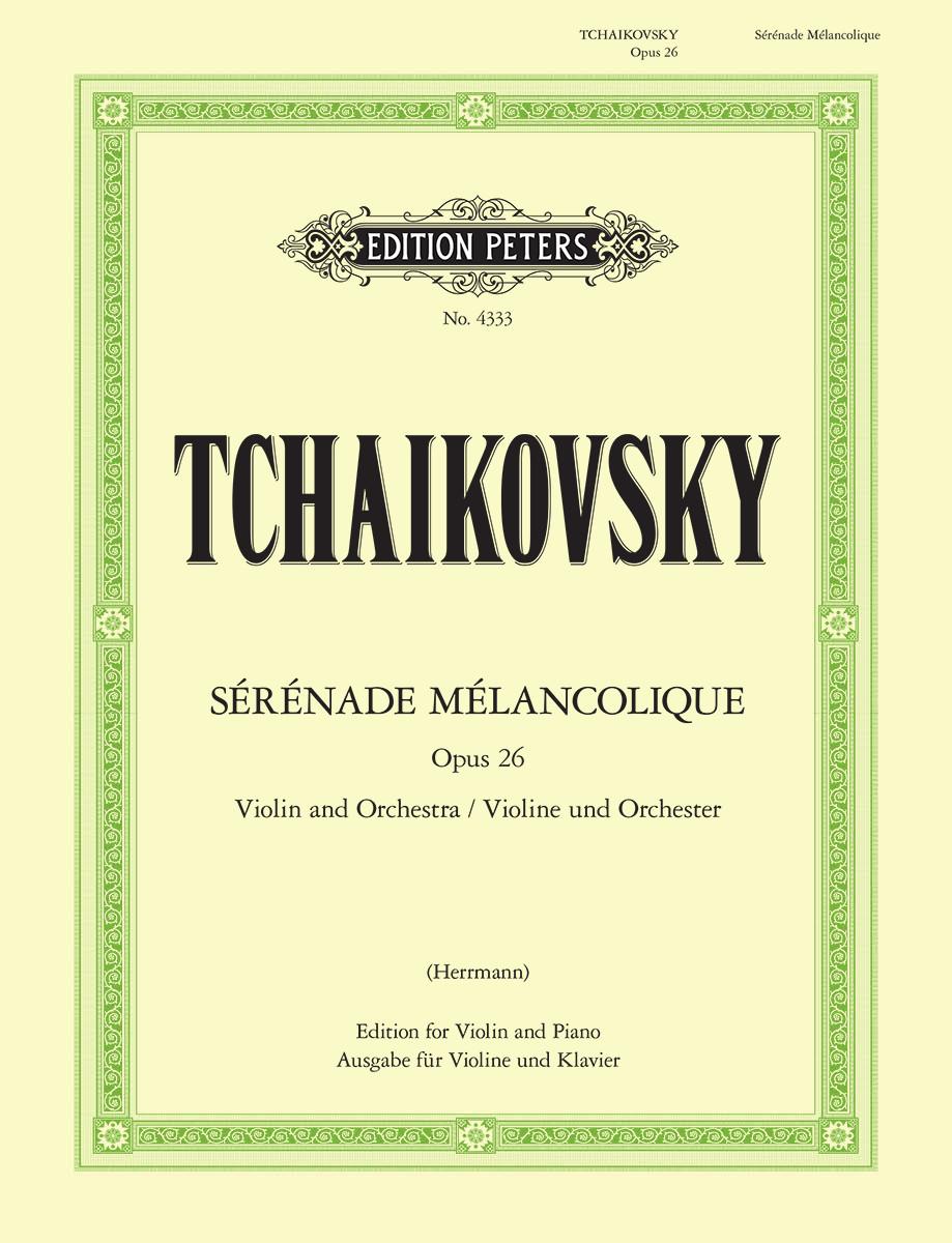 Tchaikovsky: Sérénade mélancolique, Op. 26 – Ficks Music