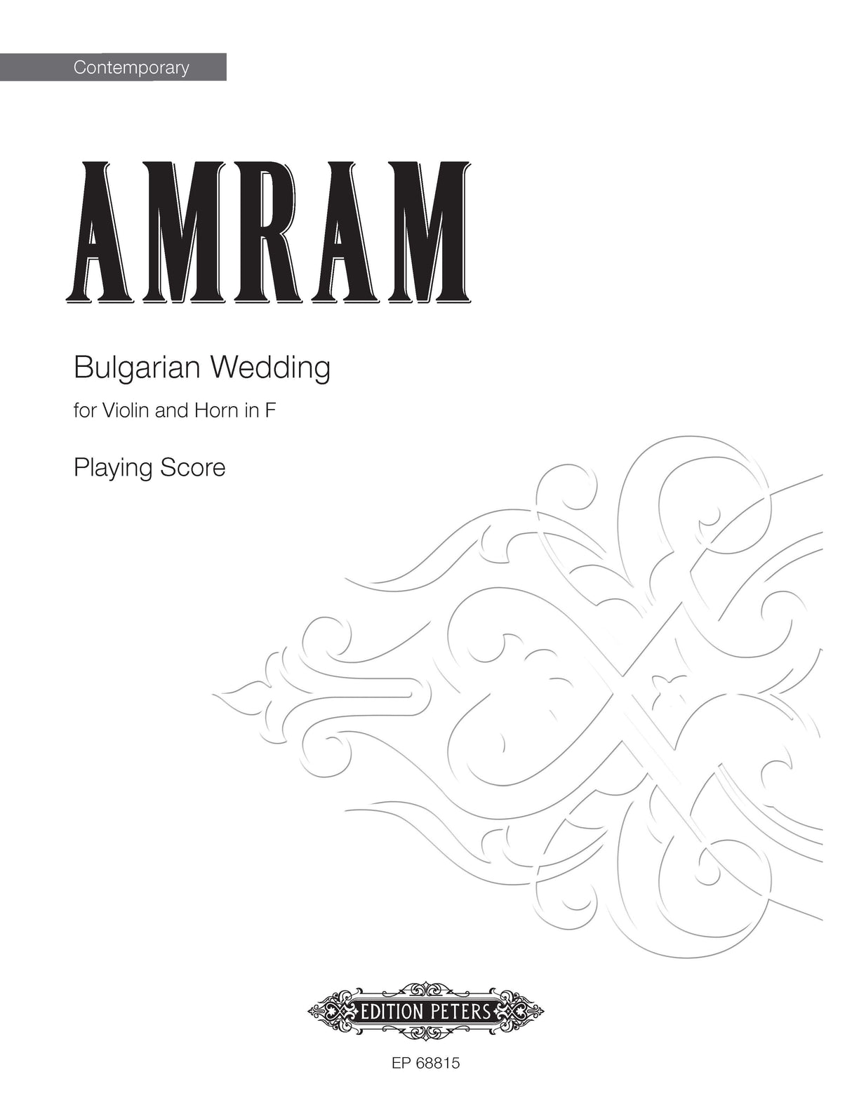 Amram: Bulgarian Wedding