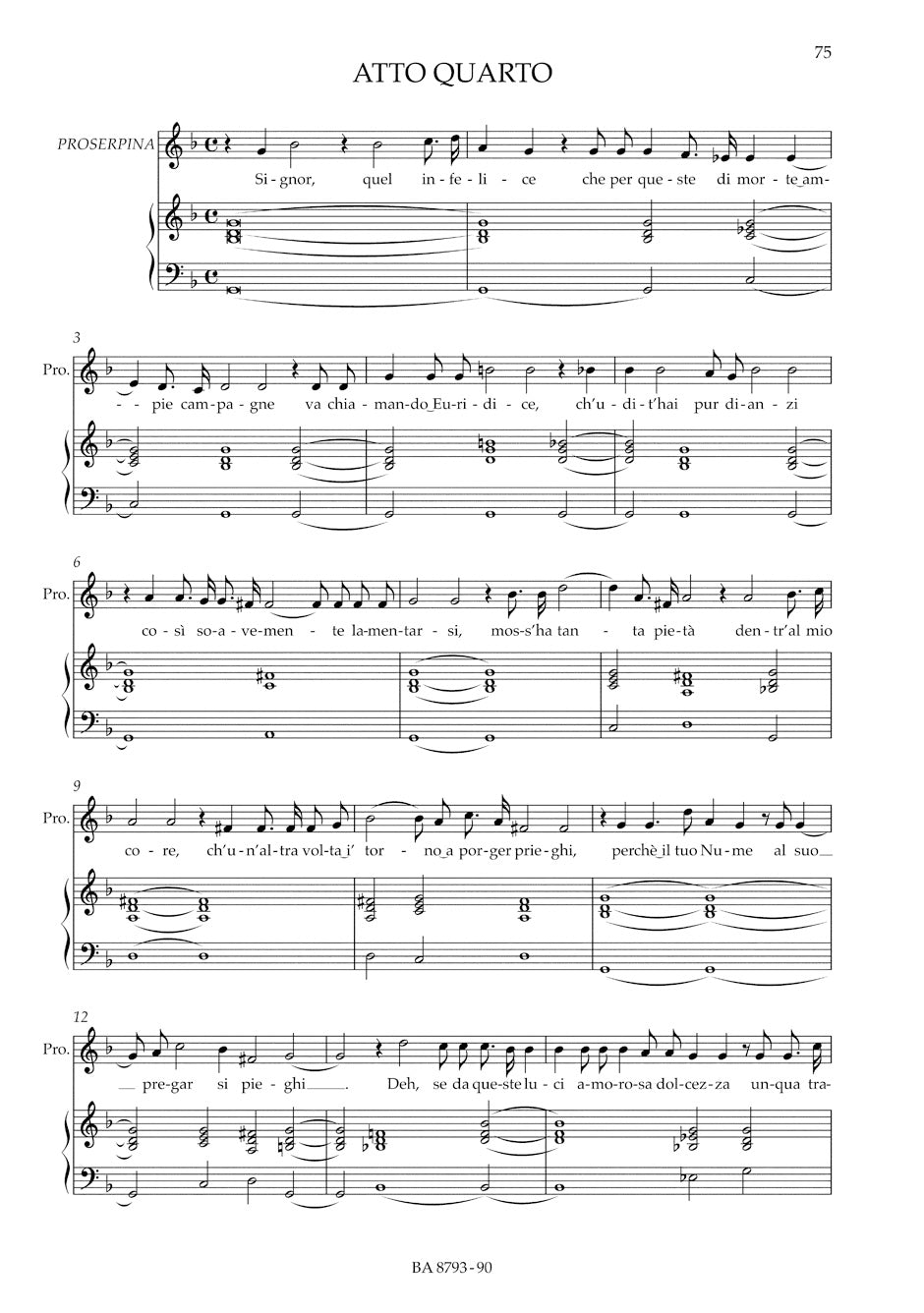 Monteverdi: L'Orfeo – Ficks Music