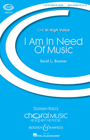 Brunner: I Am in Need of Music