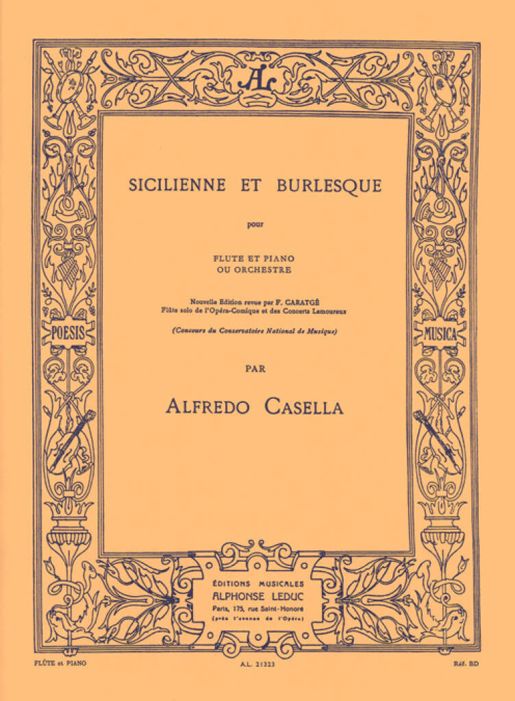 Casella: Sicilienne et burlesque, Op. 23