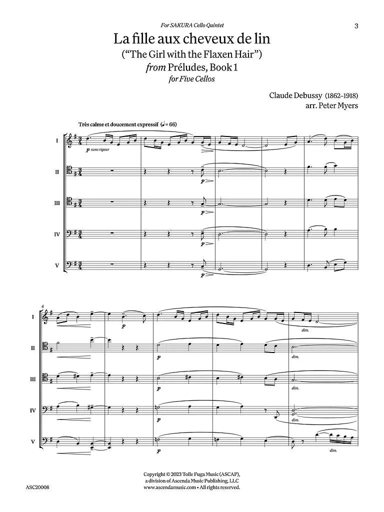 Debussy: La fille aux cheveux de lin