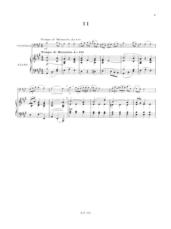 Bréval: Cello Concertino No. 3 in A Major