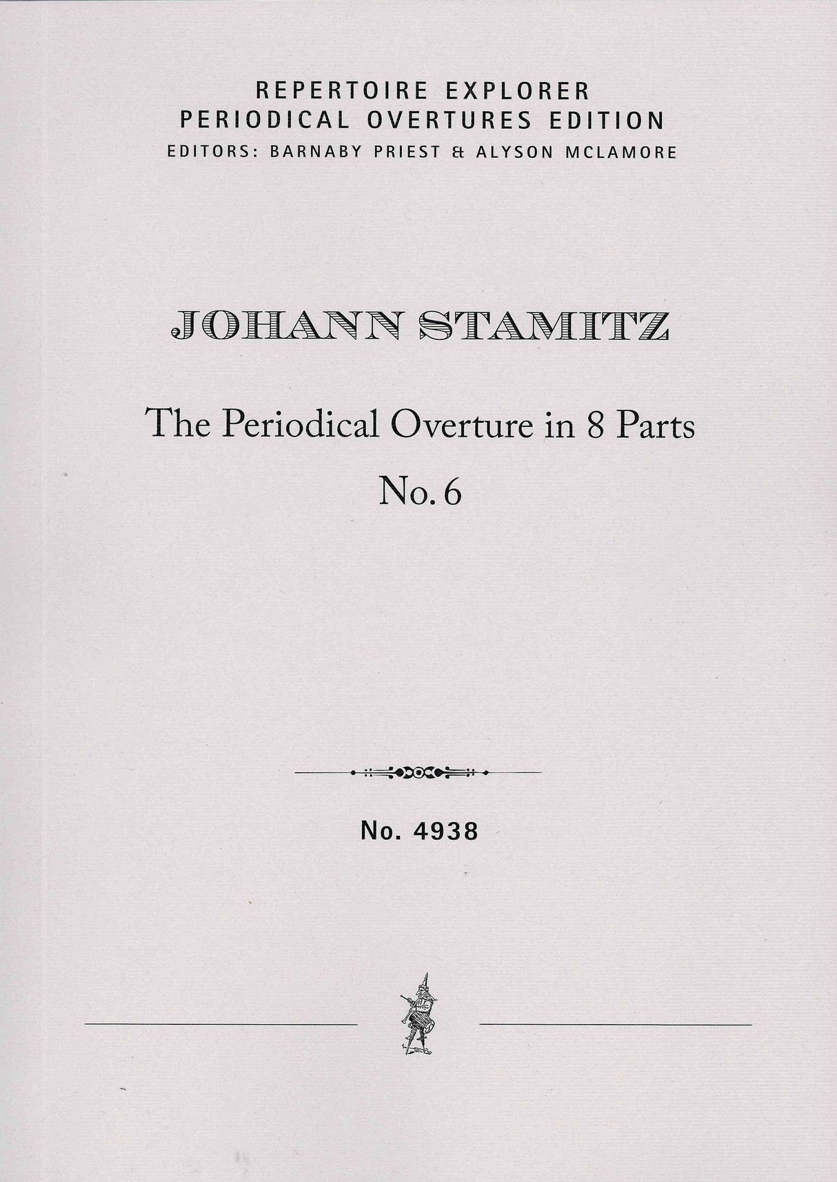 Stamitz: The Periodical Overture in 8 parts No. 6