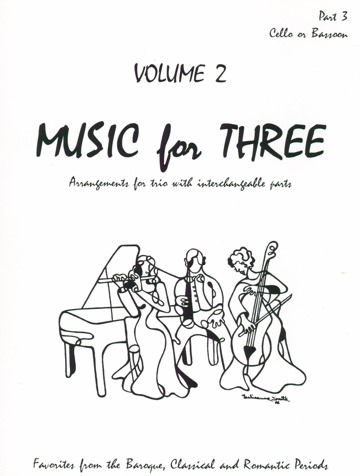 Music for Three - Volume 2 (for piano trio or mixed trio)
