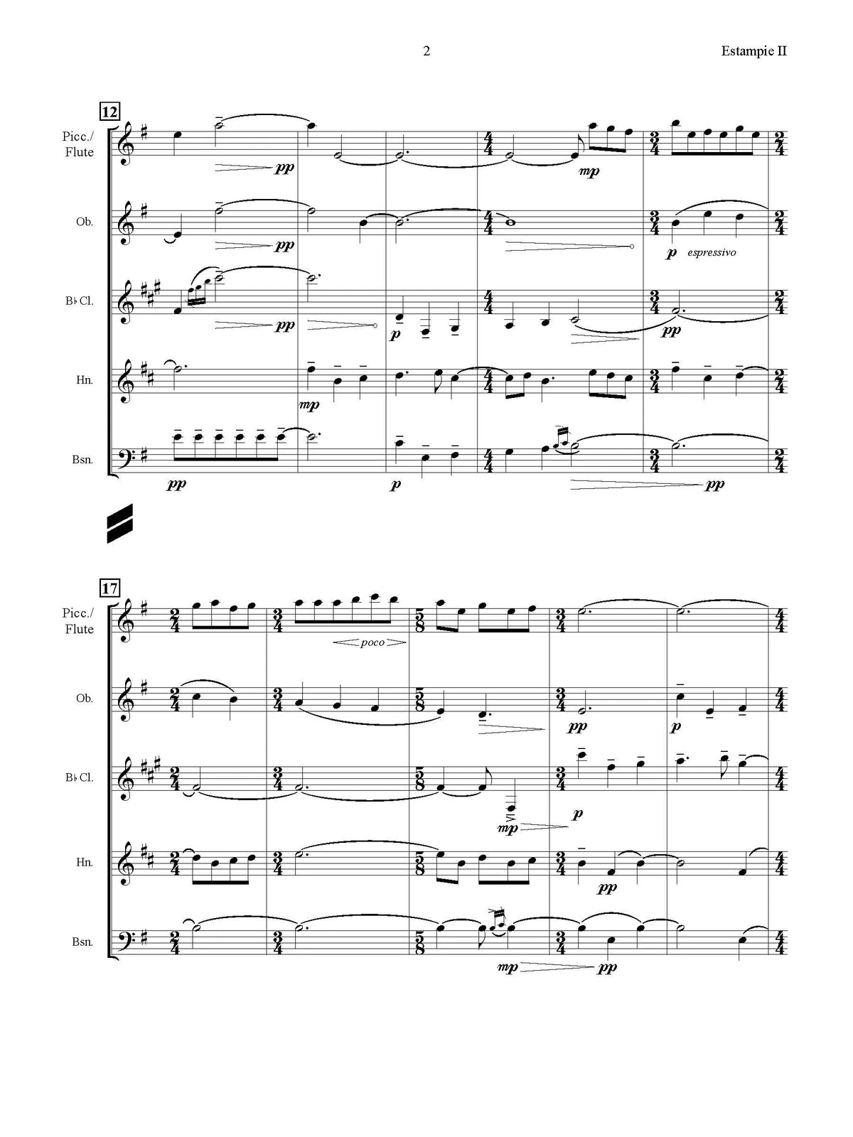 Hughes: Estampie II
