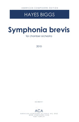 H. Biggs: Symphonia brevis