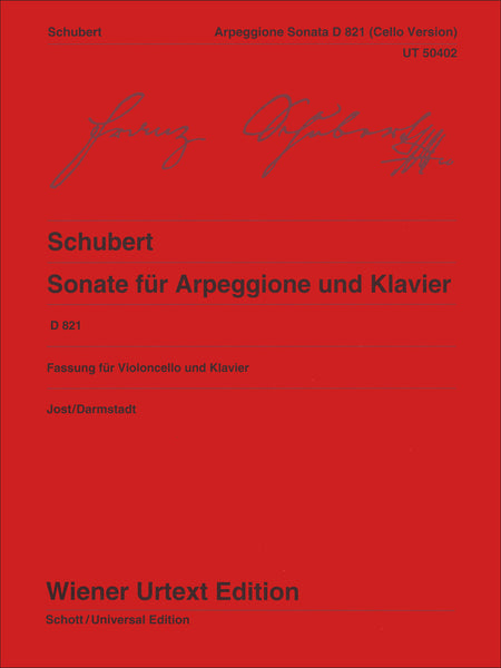 Schubert: Arpeggione Sonata, D 821 (arr. for cello) – Ficks Music