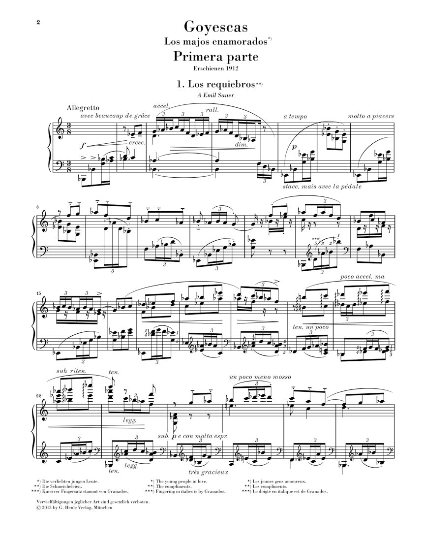 【中古】［CD］Granados:Goyescas/Falla:Tres O Granados: Goyescas – Ficks Music