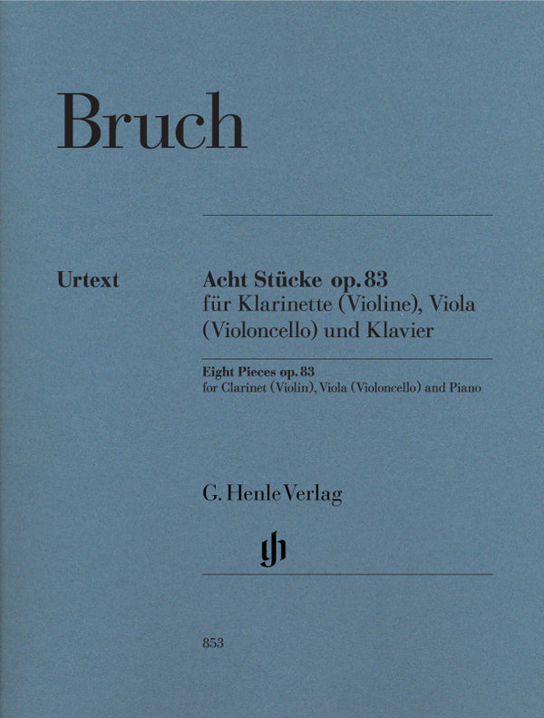 Sheet music composed by Max Bruch (1838-1920) – Ficks Music