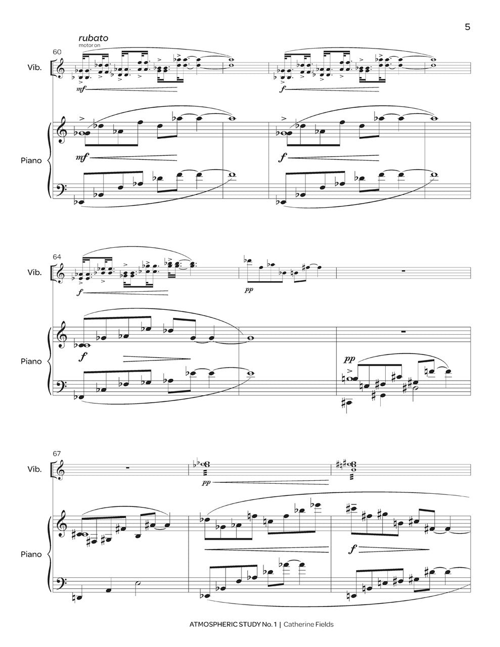 Fields: Atmospheric Study No. 1