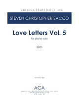 Sacco: Love Letters Volume 5