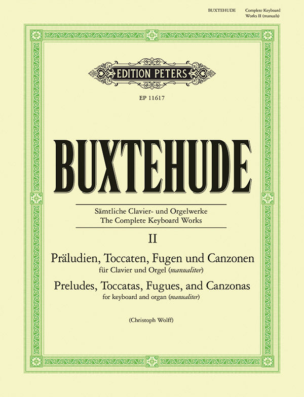 Buxtehude: The Complete Keyboard Works - Volume 2